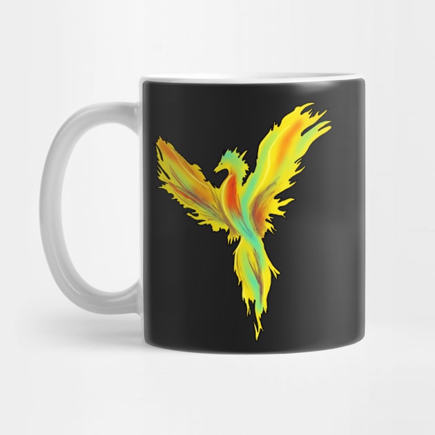 Yellow New phoenix by xaxuokxenx